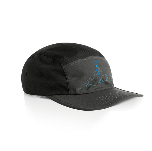 Casquette Améthyste finn adulte unisexe black-blue filaire