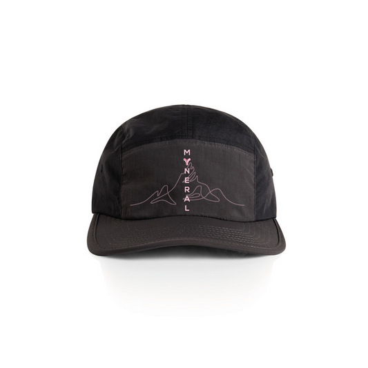 Casquette Améthyste finn adulte unisexe black-pink filaire