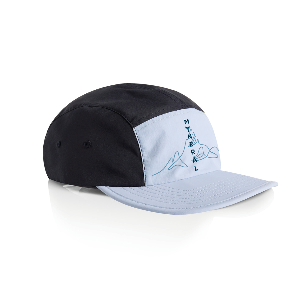 Casquette Améthyste finn two tone adulte unisexe ciel-navy filaire