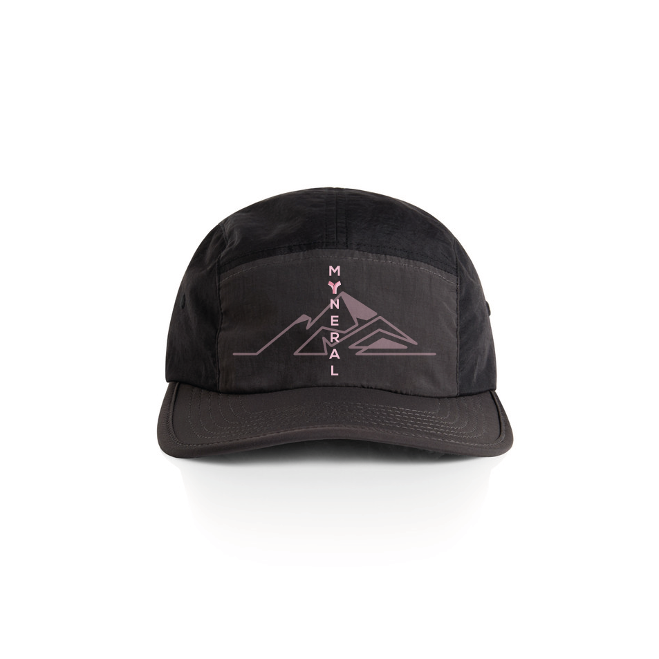 Casquette Améthyste finn adulte unisexe black-pink graphique