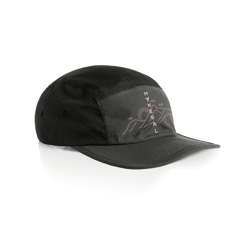 Casquette Améthyste finn adulte unisexe black-pink sun