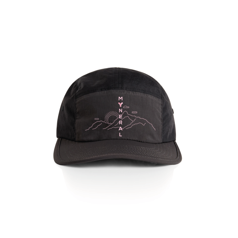 Casquette Améthyste finn adulte unisexe black-pink sun