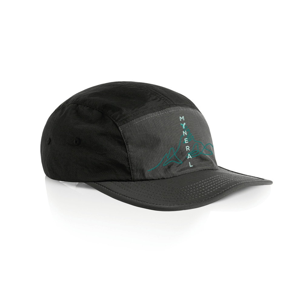 Casquette Améthyste finn adulte unisexe black-green filaire