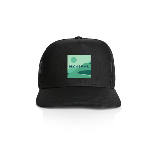 Casquette Béryl trucker mountain adulte unisexe black