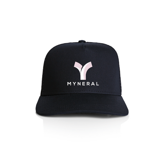 Casquette Béryl trucker logo adulte unisexe navy