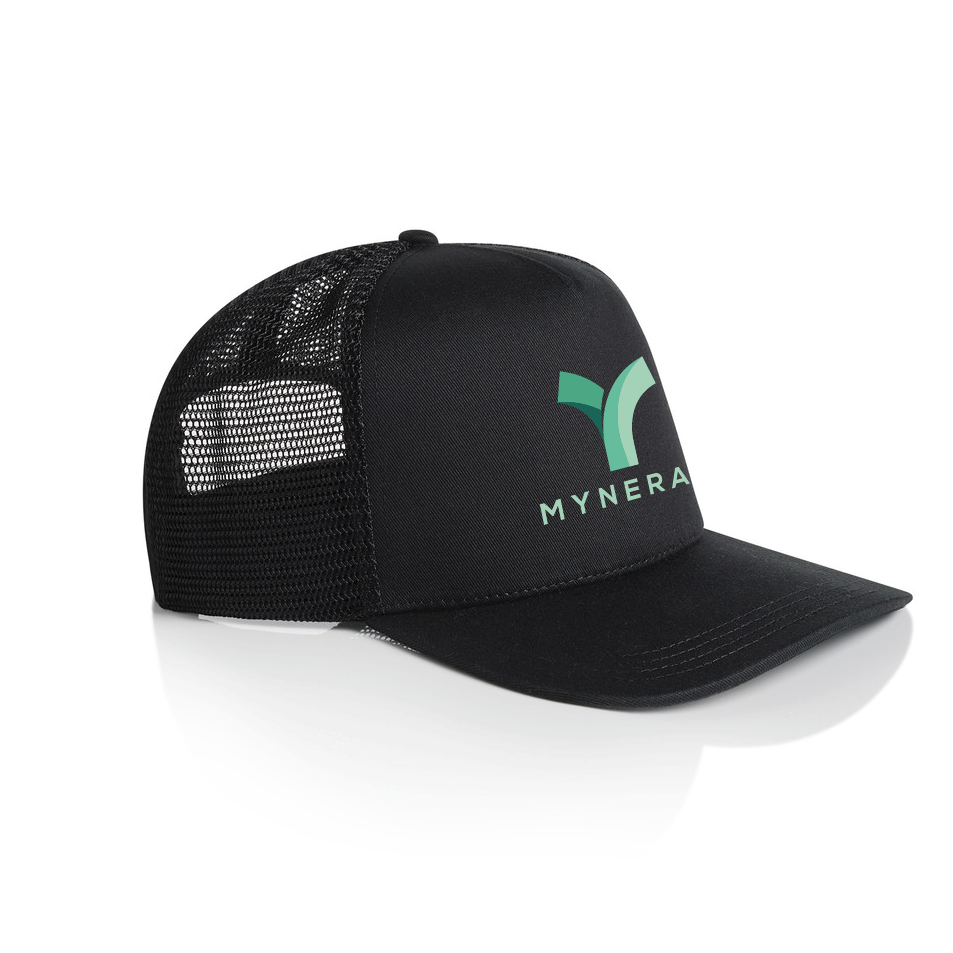 Casquette Béryl trucker logo adulte unisexe black