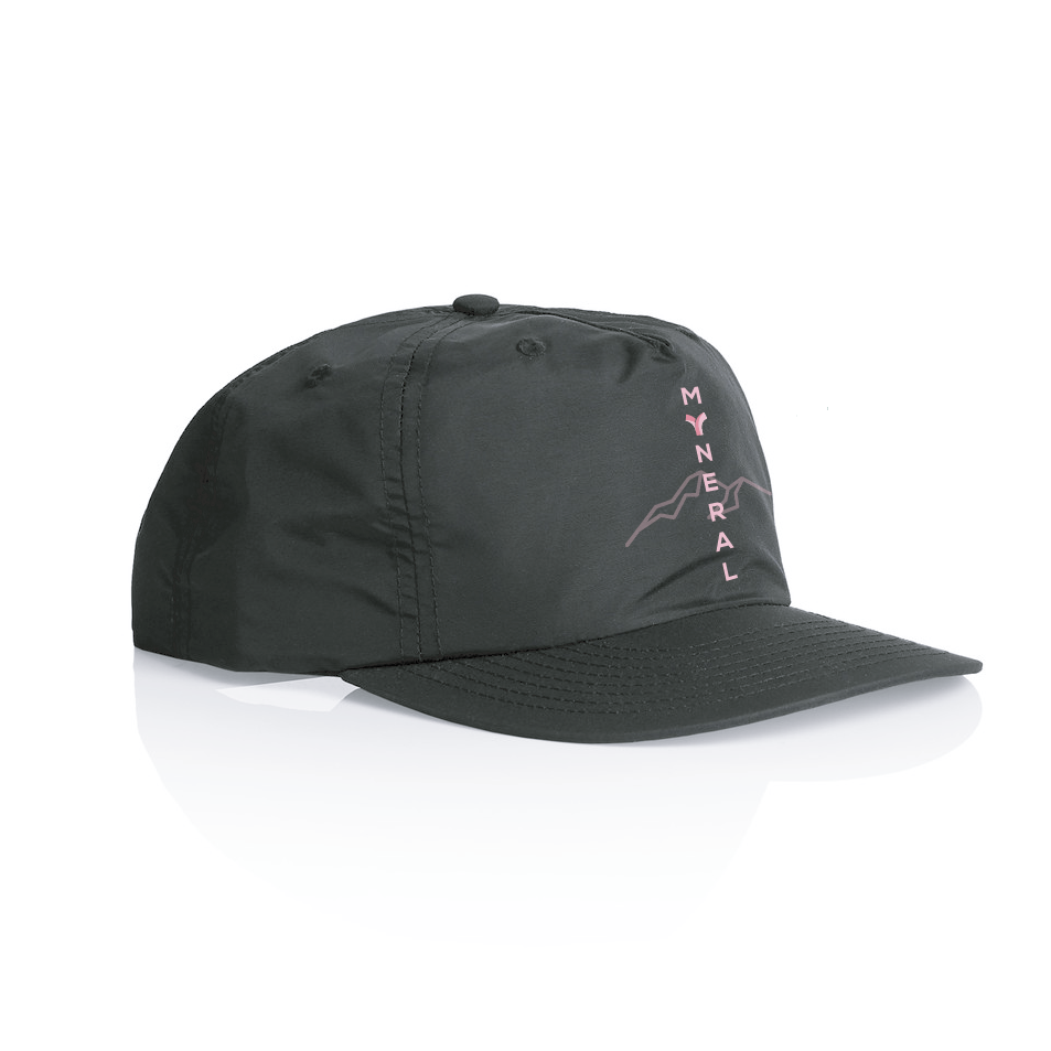Casquette Cornaline mountain enfant unisexe black-pink