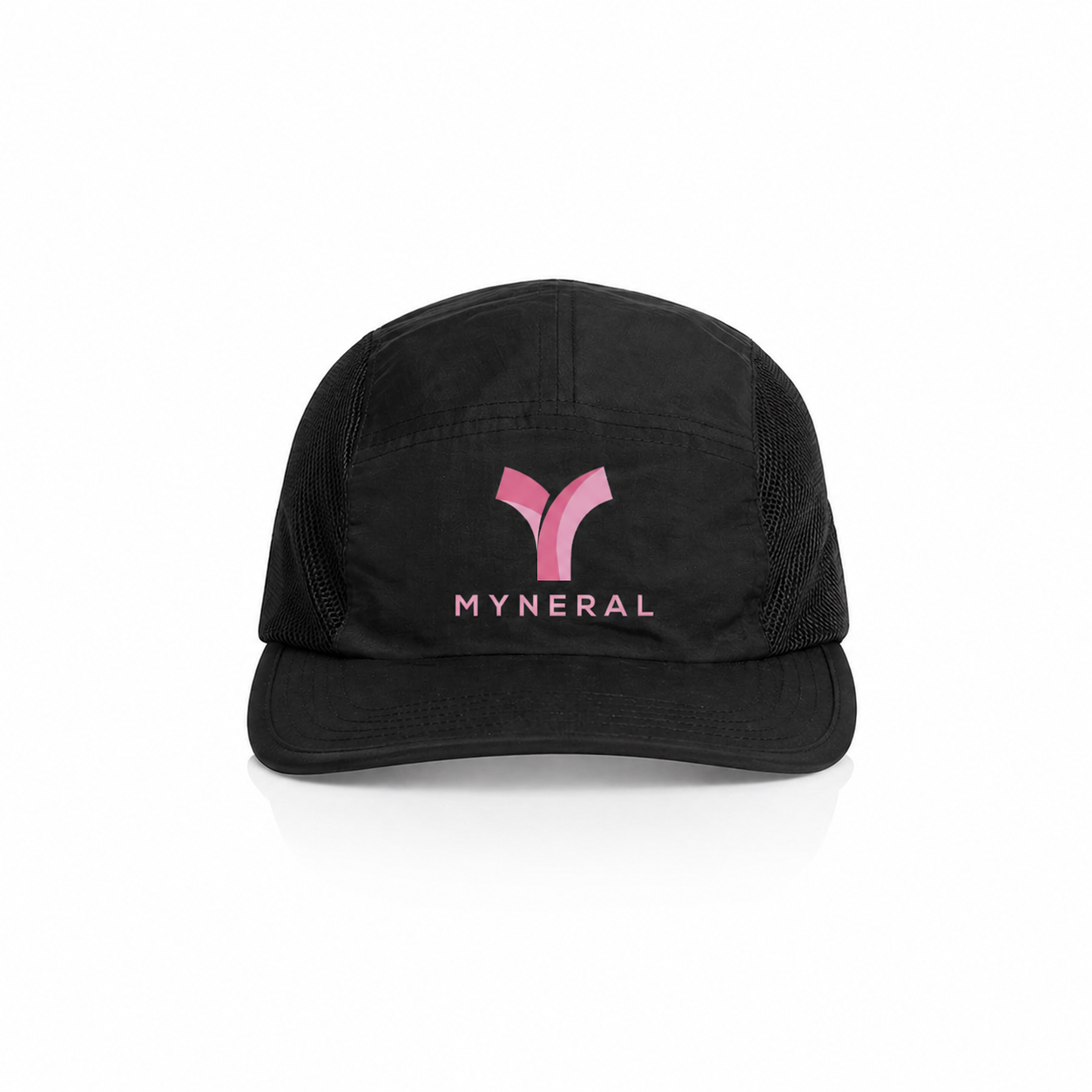 Casquette Améthyste finn logo adulte unisexe black-pink