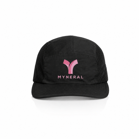 Casquette Améthyste finn logo adulte unisexe black-pink