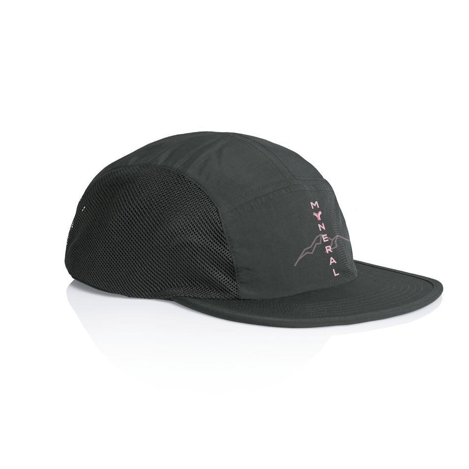 Casquette Quartz active mountain adulte unisexe black-pink