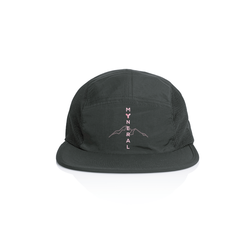 Casquette Quartz active mountain adulte unisexe black-pink